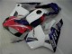 Billige Honda CBR600RR Motorrad Verkleidung 2003-2004 - Weiss Rot Blau