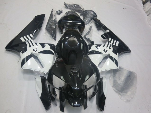 Billige Honda CBR1000RR Motorrad Verkleidung 2012-2016 - Weiss Glanzendes Schwarz Special HRC