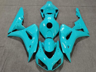 Billige Honda CBR1000RR Motorrad Verkleidung 2006-2007 - Blau Grun Blau