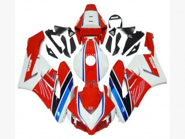 Billige Honda CBR1000RR Motorrad Verkleidung 2004-2005 - Weiss Rot Blau Schwarz Motul