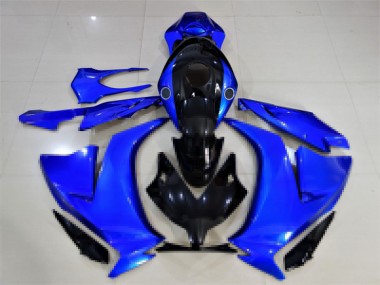 Billige Honda CBR1000RR Motorrad Verkleidung 2012-2016 - Blau Glanzendes Schwarz