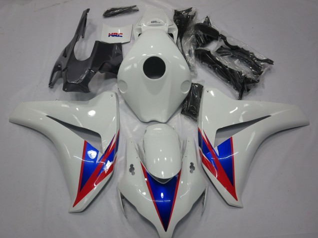 Billige Honda CBR1000RR Motorrad Verkleidung 2008-2011 - Weiss Blau Rot