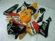 Billige Honda CBR600RR Motorrad Verkleidung 2005-2006 - Orange Weiss Rot Schwarz Repsol