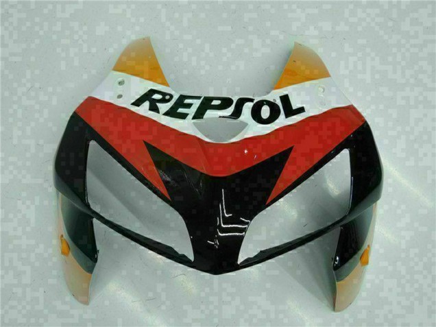 Billige Honda CBR600RR Motorrad Verkleidung 2005-2006 - Orange Weiss Rot Schwarz Repsol