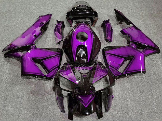 Billige Honda CBR600RR Motorrad Verkleidung 2005-2006 - Dunkel Lila