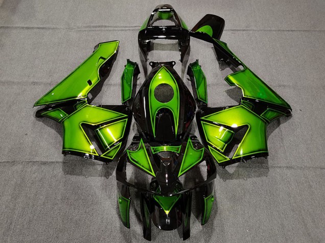 Billige Honda CBR600RR Motorrad Verkleidung 2005-2006 - Emerald Grun