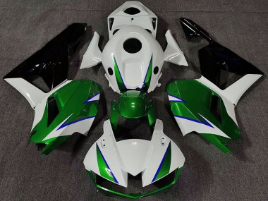 Billige Honda CBR600RR Motorrad Verkleidung 2013-2023 - Weiss Grun Blau Glanzendes Schwarz