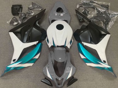 Billige Honda CBR600RR Motorrad Verkleidung 2009-2012 - Weiss Grau Blau Matt Schwarz
