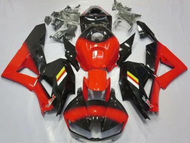 Billige Honda CBR600RR Motorrad Verkleidung 2013-2023 - Rot Glanzendes Schwarz Weiss Gelb
