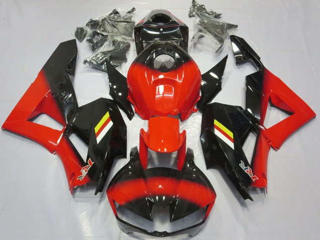 Billige Honda CBR600RR Motorrad Verkleidung 2013-2023 - Rot Glanzendes Schwarz Weiss Gelb