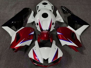 Billige Honda CBR600RR Motorrad Verkleidung 2013-2023 - Weiss Rot Blau Glanzendes Schwarz