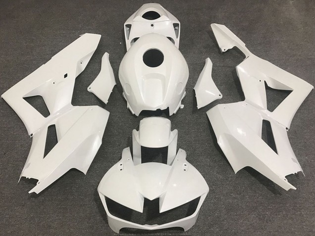 Billige Honda CBR600RR Motorrad Verkleidung 2013-2023 - Glanzendes Weiss