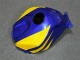 Billige Honda CBR600RR Motorrad Verkleidung 2005-2006 - Gelb Blau
