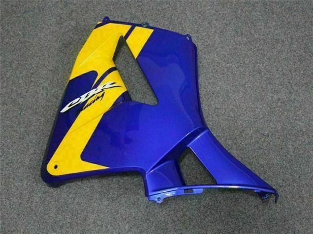 Billige Honda CBR600RR Motorrad Verkleidung 2005-2006 - Gelb Blau