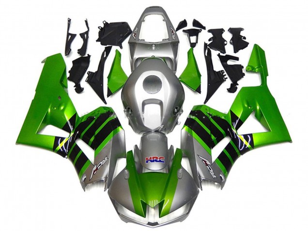 Billige Honda CBR600RR Motorrad Verkleidung 2013-2023 - Silber Grun Glanzendes Schwarz HRC