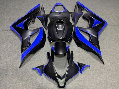 Billige Honda CBR600RR Motorrad Verkleidung 2007-2008 - Blau Matt Schwarz