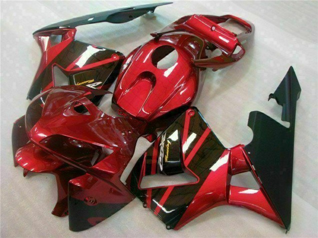 Billige Honda CBR600RR Motorrad Verkleidung 2005-2006 - Rot Schwarz