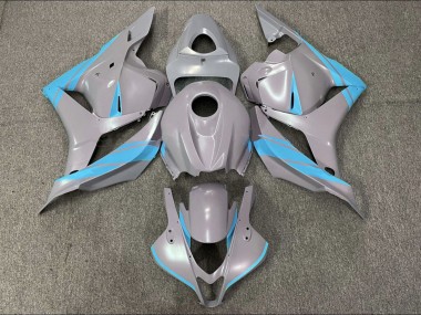 Billige Honda CBR600RR Motorrad Verkleidung 2009-2012 - Nardo Grau Hellblau