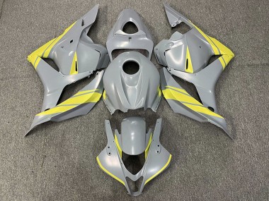 Billige Honda CBR600RR Motorrad Verkleidung 2009-2012 - Nardo Grau Gelb