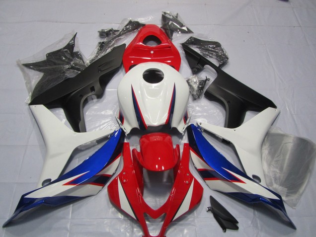 Billige Honda CBR600RR Motorrad Verkleidung 2007-2008 - Weiss Rot Blau Matt Schwarz OEM Stil