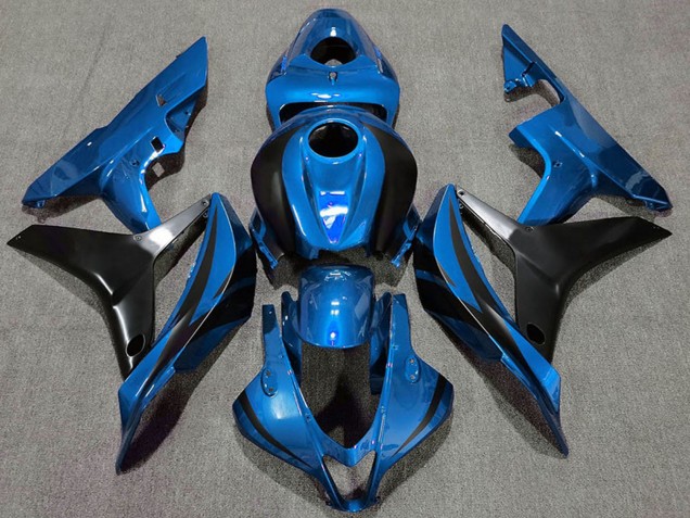 Billige Honda CBR600RR Motorrad Verkleidung 2007-2008 - Sapphire Blau Schwarz OEM Stil