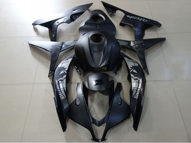 Billige Honda CBR600RR Motorrad Verkleidung 2007-2008 - Matt Dunkel Blau