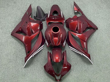 Billige Honda CBR600RR Motorrad Verkleidung 2009-2012 - Kastanienbraun Rot