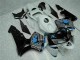 Billige Honda CBR600RR Motorrad Verkleidung 2005-2006 - Weiss Schwarz Grun