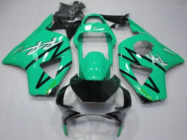 Billige Honda CBR954RR Motorrad Verkleidung 2002-2003 - Blau Grun Blau Glanzendes Schwarz