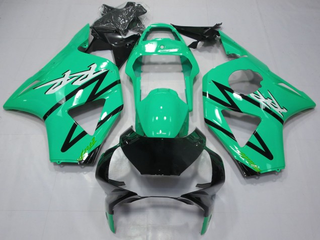 Billige Honda CBR954RR Motorrad Verkleidung 2002-2003 - Blau Grun Blau Glanzendes Schwarz