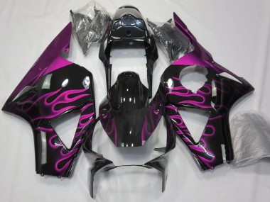 Billige Honda CBR954RR Motorrad Verkleidung 2002-2003 - Rosa Flamme