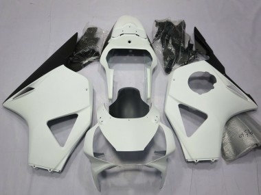 Billige Honda CBR954RR Motorrad Verkleidung 2002-2003 - Weiss Glanzendes Schwarz