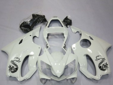 Billige Honda CBR600 F4i Motorrad Verkleidung 2001-2003 - Weiss Dragon
