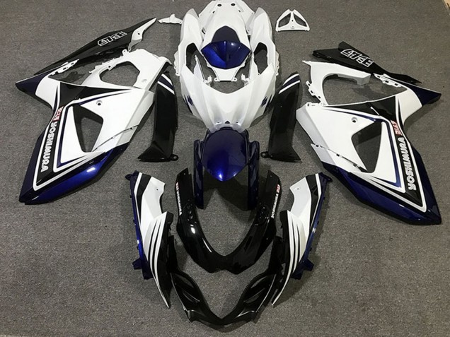 Billige Suzuki GSXR 1000 Motorrad Verkleidung 2009-2016 - Blau Weiss Schwarz