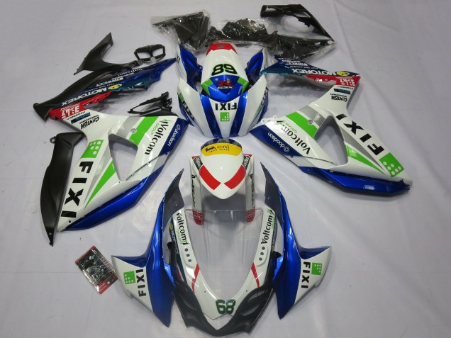 Billige Suzuki GSXR 1000 Motorrad Verkleidung 2009-2016 - Fixi