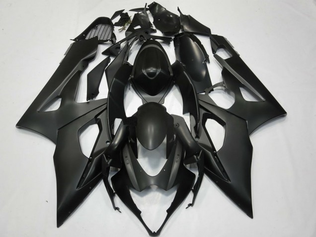 Billige Suzuki GSXR 1000 Motorrad Verkleidung 2005-2006 - Matt Schwarz