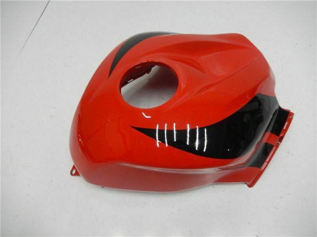 Billige Honda CBR600RR Motorrad Verkleidung 2007-2008 - Rot Matt Schwarz mit Aufkleber