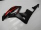 Billige Honda CBR600RR Motorrad Verkleidung 2007-2008 - Rot Matt Schwarz mit Aufkleber