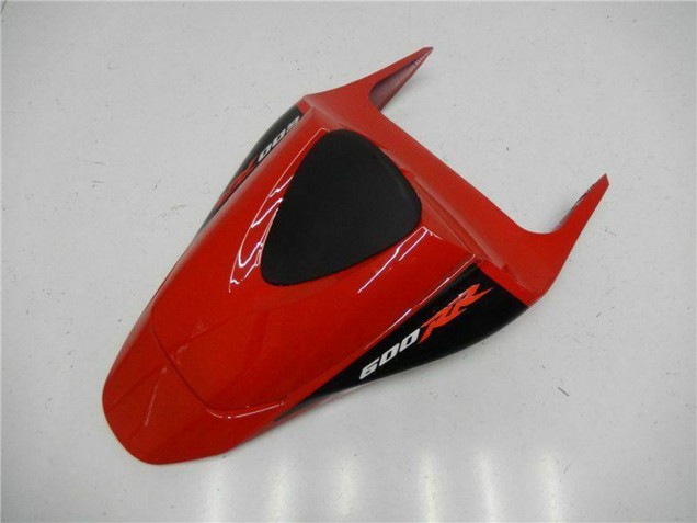 Billige Honda CBR600RR Motorrad Verkleidung 2007-2008 - Rot Matt Schwarz mit Aufkleber