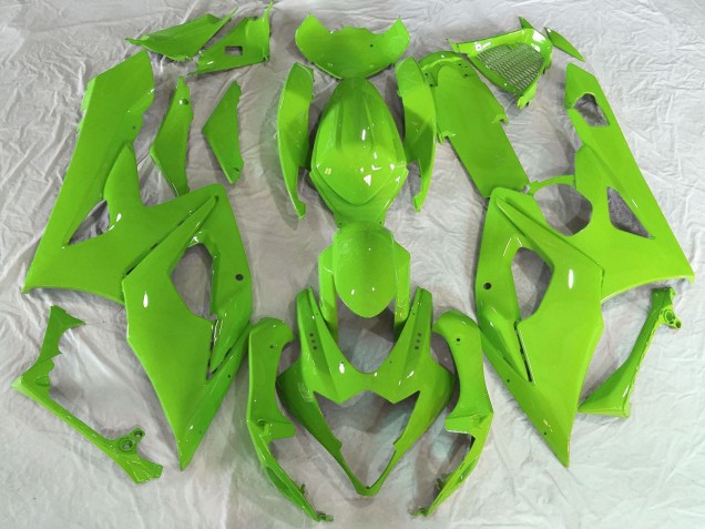 Billige Suzuki GSXR 1000 Motorrad Verkleidung 2005-2006 - Glanzendes Grun