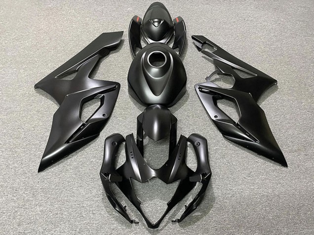 Billige Suzuki GSXR 1000 Motorrad Verkleidung 2005-2006 - Matt Schwarz
