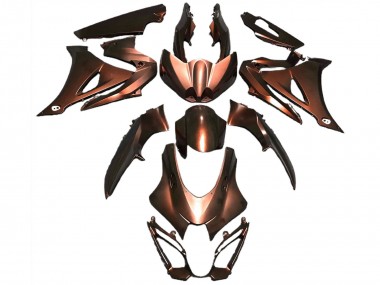 Billige Suzuki GSXR 1000 Motorrad Verkleidung 2017-2024 - Matt Orange