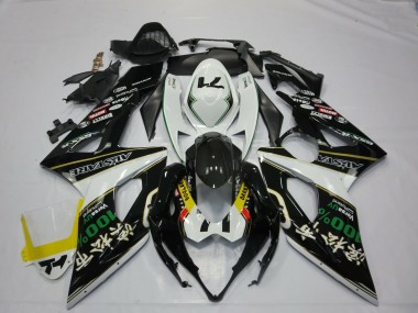 Billige Suzuki GSXR 1000 Motorrad Verkleidung 2005-2006 - Weiss Schwarz Gelb Rot Grun RockStar