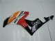 Billige Honda CBR600RR Motorrad Verkleidung 2007-2008 - Orange Weiss Rot Glanzendes Schwarz Repsol