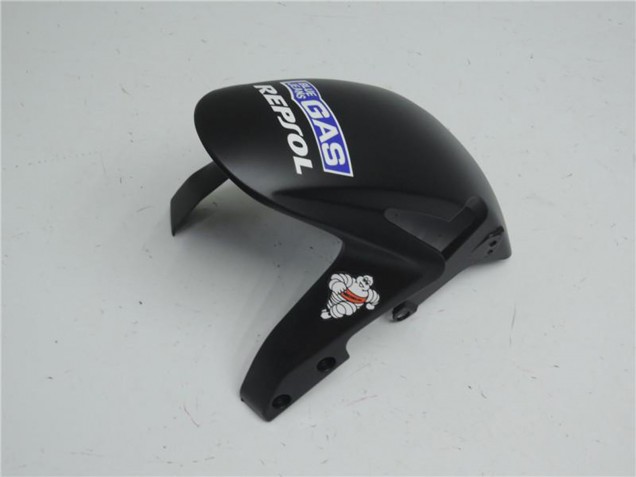 Billige Honda CBR600RR Motorrad Verkleidung 2007-2008 - Matt Schwarz Silber Grau Repsol