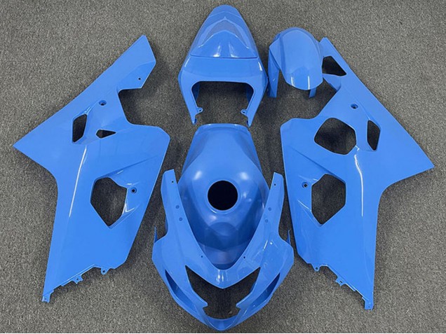 Billige Suzuki GSXR 600 / GSXR 750 Motorrad Verkleidung 2004-2005 - Blau