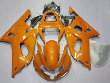 Billige Suzuki GSXR 600 / GSXR 750 Motorrad Verkleidung 2001-2003 - Sunrise Orange
