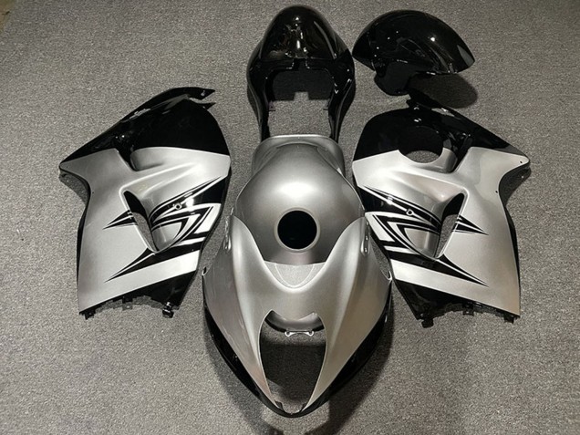 Billige Suzuki GSXR 1300 Motorrad Verkleidung 1996-2007 - Silber Schwarz