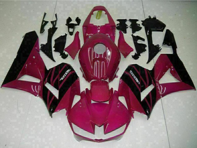 Billige Honda CBR600RR Motorrad Verkleidung 2013-2023 - Lila Glanzendes Schwarz