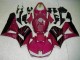 Billige Honda CBR600RR Motorrad Verkleidung 2013-2023 - Lila Glanzendes Schwarz